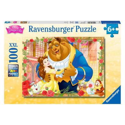 RAVENSBURGER Puzzle Pi&egrave;ces XXL - La Belle et La B&ecirc;te 