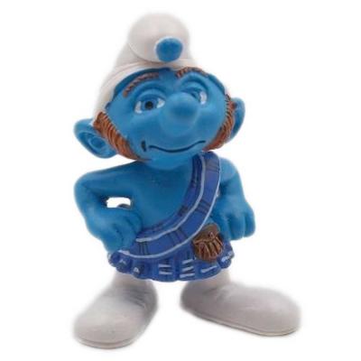 SCHLEICH  Gutsy Smurf Figure Bleu