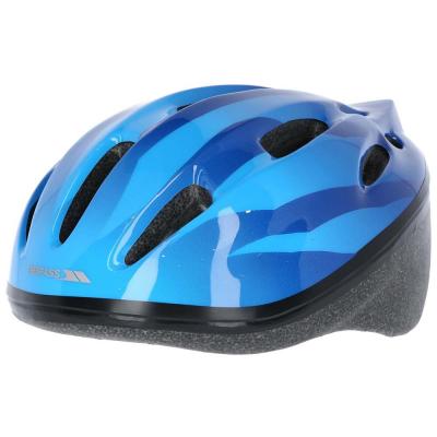 TRESPASS  Cranky Casque de v&eacute;lo Mixte Enfant, Bleu Fonc&eacute;, Taille 48-52