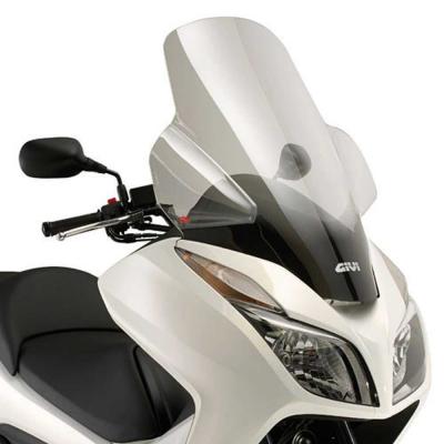 GIVI  Pare-brise, Bulle moto et scooter, D1123ST sur&eacute;lev&eacute; transparent