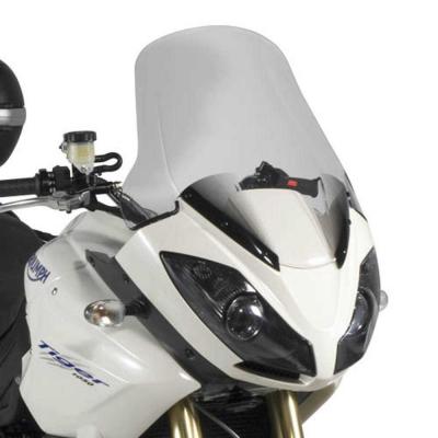 GIVI  Pare-brise, Bulle moto et scooter, D225ST sur&eacute;lev&eacute; transparent