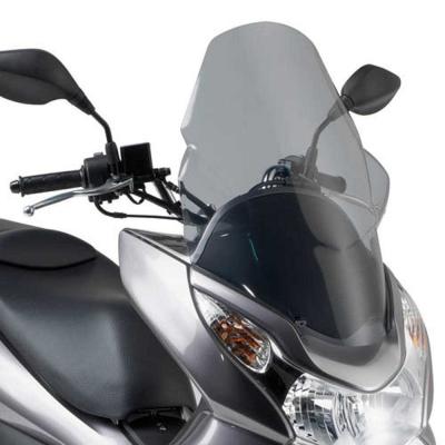 GIVI  Pare-brise, Bulle moto et scooter, D322S Sur&eacute;lev&eacute; fum&eacute;