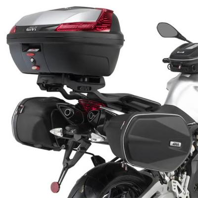 GIVI  Easylock/soft Side Bags Holder Aprilia Shiver 750/900 Abs Noir