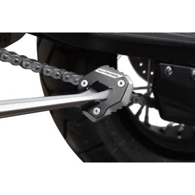 SW MOTECH Extension de b&eacute;quille lat&eacute;rale SW-MOTECH noir / gris Triumph Tiger 8