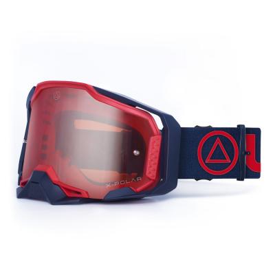 ULLER  Enduro Motocross And Mtb Off-road Goggles Rouge,Bleu CAT1 