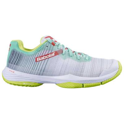 BABOLAT Chaussures:  Jet Ritma Gris Blanc Femme 31s21753 3023-Taille-37