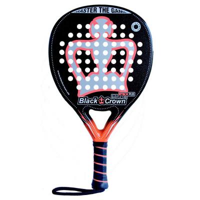 BLACK CROWN  Piton Attack Plus Padel Racket Noir 