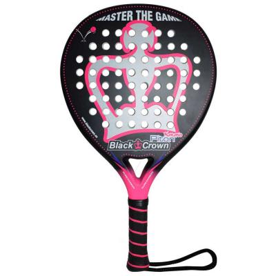 BLACK CROWN  Piton Nakano Padel Racket Noir,Gris 