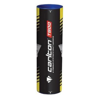 CARLTON  T800 Volants de badminton vitesse moyenne Blanc Tube de 6