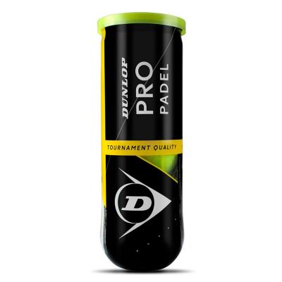 DUNLOP  Pro Padel Padel Balls Jaune,Noir 3 Balls