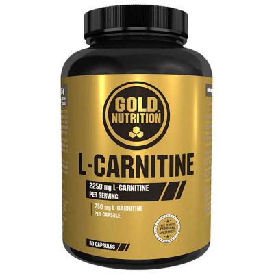 GOLD NUTRITION  L-Carnitina 60Caps - Br&ucirc;leur de graisse taille UNICA