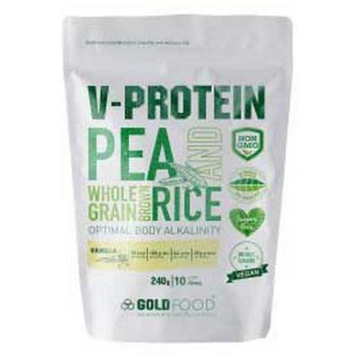 GOLD NUTRITION  V-protein 240gr Vanilla Blanc 