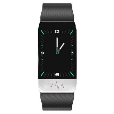 KSIX SMART YOUR TECH Bracelet d'activit&eacute;s KSIX Thermometer HR 1,4 Bluetooth 90 mAh Noir