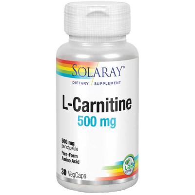 SOLARAY  L-carnitine 500mgr 30 Units Blanc
