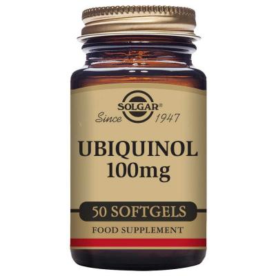SOLGAR  Ubiquinol Forme R&eacute;duite de Coenzyme Q10 100 mg 50 g&eacute;lules