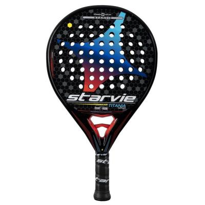 STARVIE Star vie Titania Kepler Pro Raquette de Padel Mixte, Noir, Normal