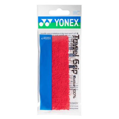 YONEX  Taille Unique Poign&eacute;e &Eacute;ponge Bande rot1er Over Grip, Rouge Mixte, Multicolore