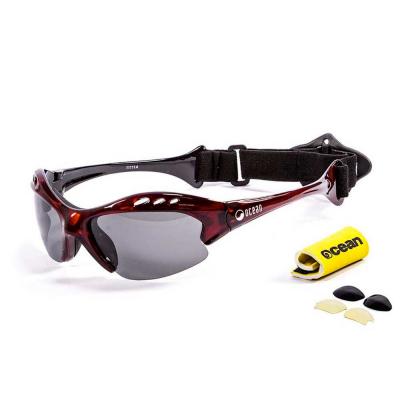 OCEAN SUNGLASSES  Mauricio Polarized Sunglasses Rouge Homme 