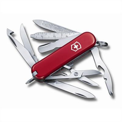 VICTORINOX Couteau Suisse de Poche -  MiniChamp - 0.6385 - Rouge - 16 Outils