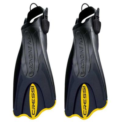 CRESSI  Palau Saf Snorkeling And Swimming Travel Flippers - Yellow, Small/Medium (Eu 38-41)