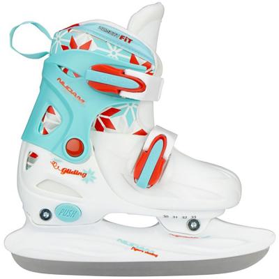 NIJDAM  ART Junior 3009 De Patin Reglable blanc