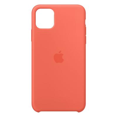 Coque en silicone Apple iPhone 11 Pro Max - Clementine Orange