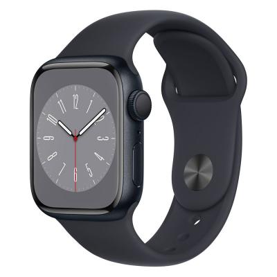 Apple Montre intelligente Apple Watch Series 8 Noir