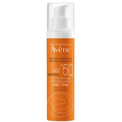 AVENE Cr&egrave;me solaire avec couleur  tinted anti-&acirc;ge (50 ml)