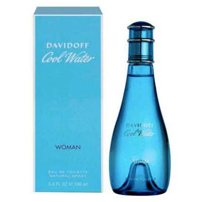 DAVIDOFF Cool Water Woman Edt Vaporisateur 100 Ml