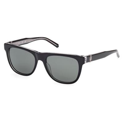 GUESS Lunettes de soleil mod&egrave;le rectangulaire Noir 