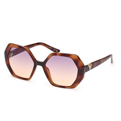 GUESS Lunettes de soleil mod&egrave;le g&eacute;om&eacute;trique Beige 