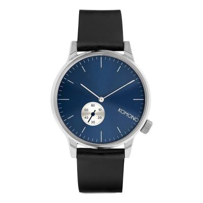 KOMONO  Winston Subs Silver Blue montre KOM-W3001