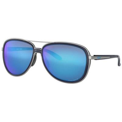 OAKLEY Lunettes  Split Time Navy verres Prizm Sapphire Polarized