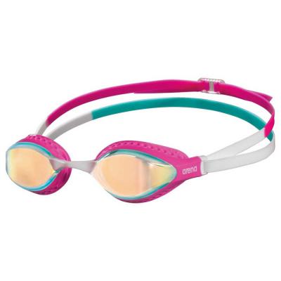 ARENA Lunettes de natation  air speed mirror yellow copper pink multi
