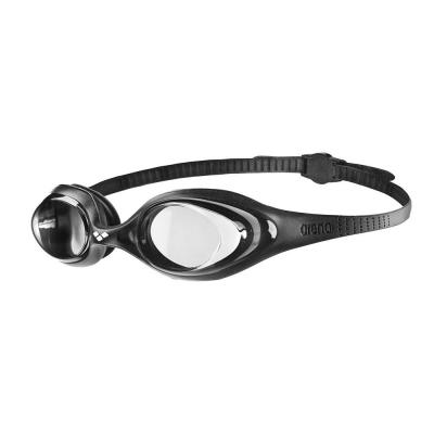 ARENA Lunettes de natation  Spider noir avec verres transparents