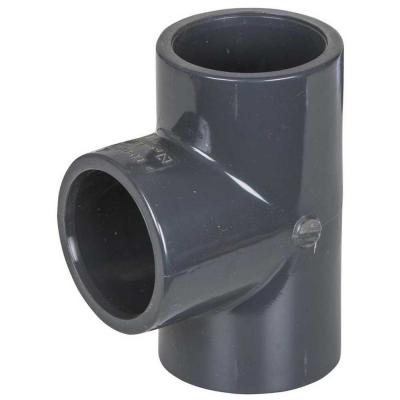 GRE Raccord en T  &agrave; Coller 50 PN16 pour Piscine