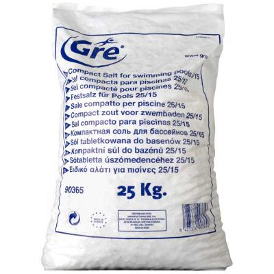 GRE  Sal compacta - saco 25 Kg 90365 Blanc 50 x 10 x 35 cm