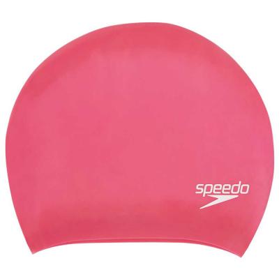 SPEEDO  bonnet de bain Cheveux longs silicone rose taille unique