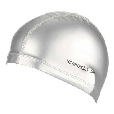SPEEDO  Pace Cap Bonnet Mixte Adulte, Argent, Taille Unique