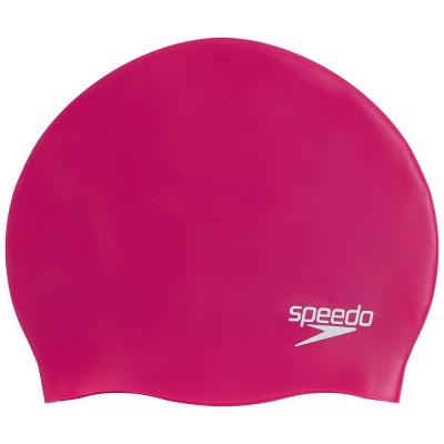 SPEEDO Bonnet de bain  (moul&eacute; en silicone) - One Size Electric Pink