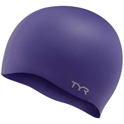 TYR Bonnet de bain  silicon cap no wrinkle violet