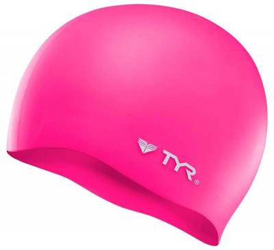 TYR Bonnet de bain  silicon cap no wrinkle rose