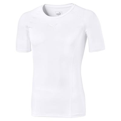 PUMA  Liga Baselayer Tee SS Sous-v&ecirc;tement fonctionnel Homme, White, S