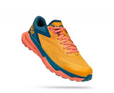 HOKA ONE ONE  Zinal W - Orange / Bleu - taille 36 2022 