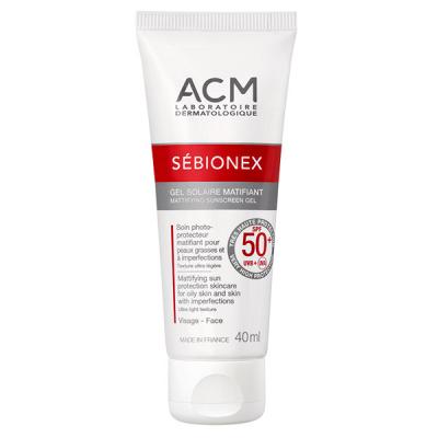 ACM  Sebionex - Gel solaire matifiant tube 40 ml