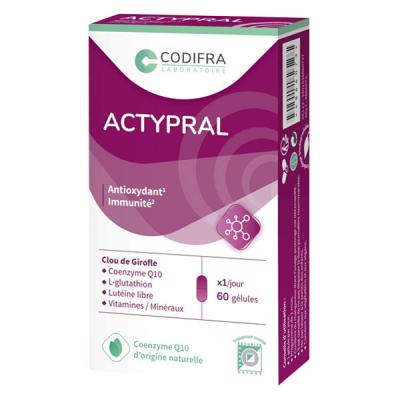 CODIFRA  Actypral antioxydant anti-&acirc;ge 60 comprim&eacute;s