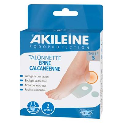 AKILEINE Akile&iuml;ne Podoprotection Talonnette &Eacute;pine Calcan&eacute;enne 1 Paire - S