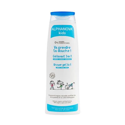ALPHANOVA Gel Lavant 3 en 1 Va prendre ta douche Abricot 