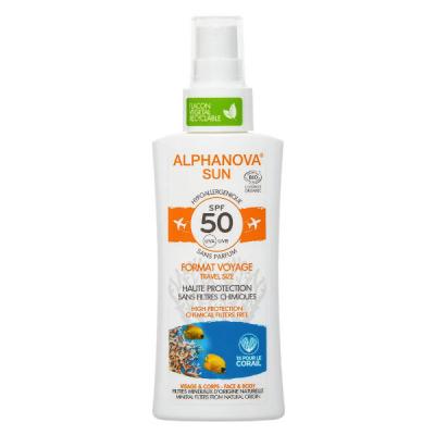ALPHANOVA  Sun Bio Spf50 Spray Voyage 90g