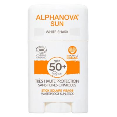 ALPHANOVA  Sun Bio SPF50+ Stick White Shark 12g